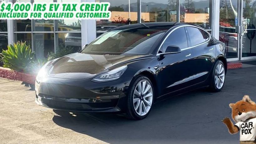 TESLA MODEL 3 2019 5YJ3E1EAXKF317584 image